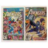 Huge Lot of 10 Marvel The Avengers & West Coast Comics - Key Issues: 1st Nebula, Kang, Terminus, Absorbing Man.  All comic books are bagged and boarded.