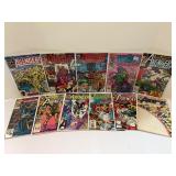 Vintage Marvel Comics AVENGERS WEST COAST & THE AVENGERS Lot (11 Total) incl. 1st NEBULA Appearance & ACTS OF VENGEANCE. All comic books are bagged and boarded.