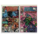 Vintage Marvel Comics AVENGERS WEST COAST & THE AVENGERS Lot (11 Total) incl. 1st NEBULA Appearance & ACTS OF VENGEANCE. All comic books are bagged and boarded.