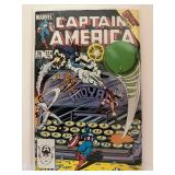 RARE Marvel Captain America Comic Book Lot (7 issues) - Serpent Society, Red Skull, Black Crow - 1980s. All comic books are bagged and boarded.
