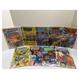 Vintage DC Comics Justice League of America Lot of 9 Issues 1980s JLA #1, #255 Endgame + More. All comic books are bagged and boarded.