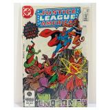 Vintage DC Comics Justice League of America Lot of 9 Issues 1980s JLA #1, #255 Endgame + More. All comic books are bagged and boarded.