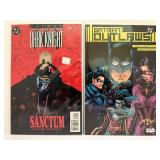 Vintage 10-Comic LOT: Batman Crossovers & Key Issues (Legends of the Dark Knight, Outsiders, Predator, Poison Ivy TPB). All comic books are bagged and boarded.