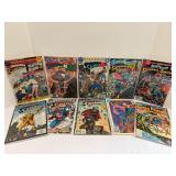 Lot of 10 Vintage DC Comics SUPERMAN Collection - Bronze Age/Copper Age FT. Wonder Woman, Crisis, Blackout.  All comic books are bagged and boarded.