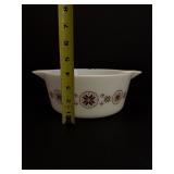 Vtg PYREX Mixed Set "Town & Country" Mixing & Casserole Bowls (3 PC) 400 & 700 Series MCM