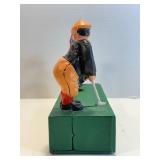 Vintage "Birdie Putt" Cast Iron Mechanical Coin Bank