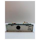 VINTAGE Cast Iron Mechanical Coin Bank "Hometown Battery" Baseball Pitcher Batter (Works Great!)