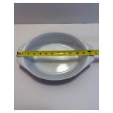 Vintage Pyrex Early American 2-Pc Set | #043 #045 Casseroles w/ Lid. The first Pyrex pattern to use  22K Gold.