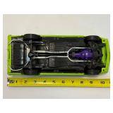 RARE Vintage 1998 Ertl American Muscle 1:18 Scale 1969 Chevy Camaro Street Machine - Lime Green #7981