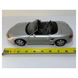 RARE UT Models 1/18 Scale Diecast: Porsche Boxster (986) in Arctic Silver Metallic - HTF!