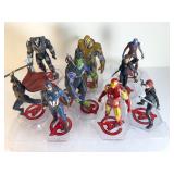 Disney Marvel Avengers Endgame Exclusive 9-Piece PVC Deluxe Figure Play Set Hulk Ant-Man Thanos