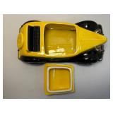 RARE Vintage 1993 Fitz & Floyd "American Roadside" Studebaker Roadster Hot Rod Cookie Jar NIB