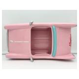 RARE VINTAGE Hallmark Shoebox Maxine & Floyd Pink Cadillac Convertible Car Cookie Jar