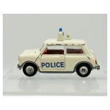 VINTAGE DINKY TOYS No. 250 Police Mini Cooper S Austin Diecast Car Model 1960s/70s England