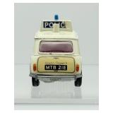 VINTAGE DINKY TOYS No. 250 Police Mini Cooper S Austin Diecast Car Model 1960s/70s England