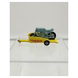 Vintage Matchbox Lesney Series No. 38 Honda Motorcycle & Trailer (1967) Diecast Toy England