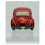 VINTAGE 1968 Matchbox Lesney Superfast No. 15 Volkswagen 1500 Saloon VW Beetle Rally Car #137 Red