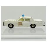 Vintage 1968 Matchbox Lesney No. 55D Mercury Park Lane Police Car White Blue Light