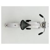 VINTAGE XONEX Harley-Davidson 1950s Police Motorcycle Tin Toy IN ORIGINAL BOX