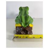 Vintage Cast Iron Mechanical Two Frogs Coin Bank