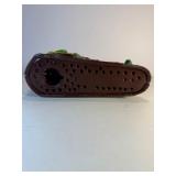 Vintage Cast Iron Mechanical Two Frogs Coin Bank