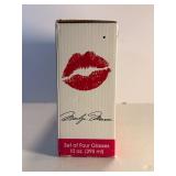 Rare Vtg NEW in Box: Marilyn Monroe Set of Four 10 oz. (295 ml) Highball Glasses | Bioworld Vandor