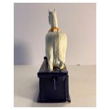 Vintage Charm Cast Iron "Trick Pony" Mechanical Coin Bank