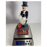 Vintage Cast Iron Mechanical Bank - Uncle Sam Design