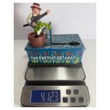 This classic piece is a must-have for collectors of mechanical banks and unique Americana decor! Featuring a charming fisherman theme, this cast iron bank offers both visual appeal and interactive fun