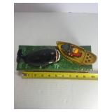 Vintage/Antique Cast Iron "Jonah and the Whale" Mechanical Bank, Shepard Hardware Co. Design