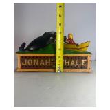 Vintage/Antique Cast Iron "Jonah and the Whale" Mechanical Bank, Shepard Hardware Co. Design