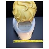 Vintage 1996 Clay Art "Marilyn Monroe Bust" Ceramic Cookie Jar - Collectible Icon