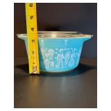 RARE Vintage Pyrex "Amish Butterprint" Casserole Set (3pc) with Lids