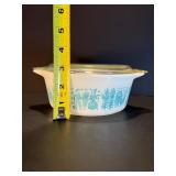 RARE Vintage Pyrex "Amish Butterprint" Casserole Set (3pc) with Lids