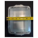 VINTAGE PYREX AMISH BUTTERPRINT Refrigerator Dishes Set RARE Turquoise White 501 502 503