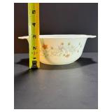 Vintage Pyrex England "Emily Spring Garden" Floral Casserole Dish Set (Set of 3, No Lids)