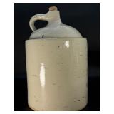 Antique 5-Gallon Red Wing Union Stoneware Shoulder Jug w/ Large Red Wing & Cobalt Blue Stamp, c. 1915-1930