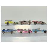 RARE VINTAGE HOT WHEELS REDLINE COLLECTION (6 CARS) - 1960s/1970s Mattel Era