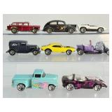 Lot of 8 Vintage Hot Wheels Diecast Cars (1980s-1990s): 