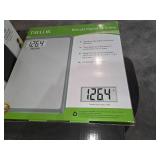 Small Desk, Microwave, Scale, Blender