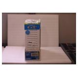 White plastic floor registers