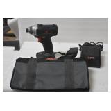 WEN 49135 20V Max Cordless 1/4-Inch Impact Driver w/Charger and Carrying Bag