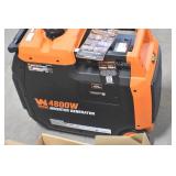 WEN DF480iX Quiet and Lightweight 4800-Watt Dual Fuel RV-Ready Electric Start Portable Inverter Generator with Fuel Shut Off and CO Watchdog