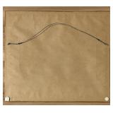 FR - Signed Original Landscape Oil Painting in Gold Frame