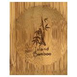 FR - Collection of Wooden Kitchenware Including 12-Inch Fruit Bowl, Mortar and Pestle, and Island Bamboo Salad Hands