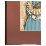 FR - "Child with Bird" Framed Art Print by Graciela Rodo Boulanger