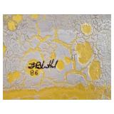 LR - Fred Blumenthahl Abstract Original - Framed Artwork