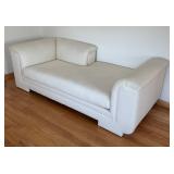 LR - Post Modern Wide Double Bench Daybed Chaise Lounge