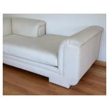 LR - Post Modern Wide Double Bench Daybed Chaise Lounge
