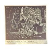 LR - Picasso at Pace/Columbus Poster - Vintage 1972 Exhibition Print